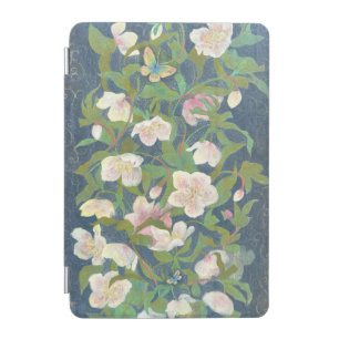 Christmas Rose & Silverwing Butterfly Nocturne iPad Mini Cover