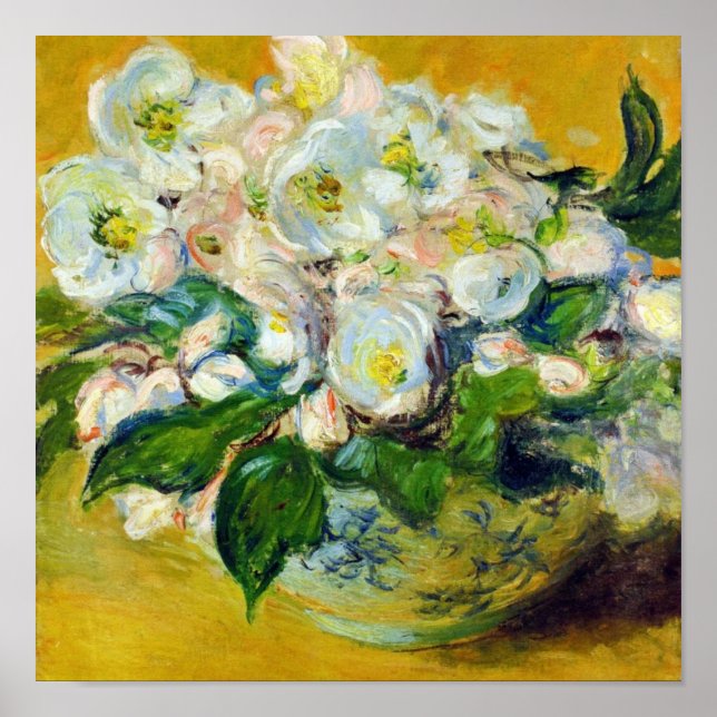 Christmas Roses - Claude Monet Poster (Front)