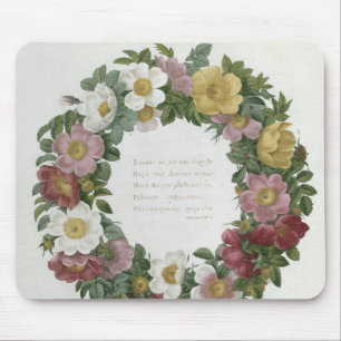 Christmas Roses Mouse Pad
