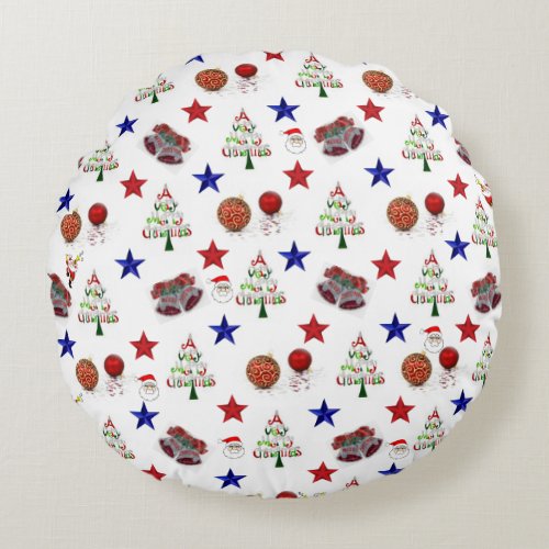 Christmas Round Pillow