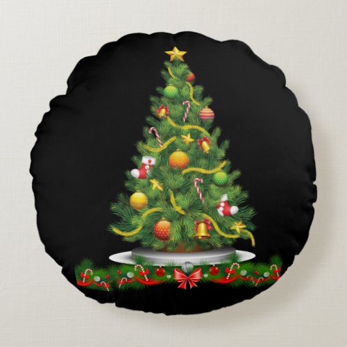 Christmas Round Pillow