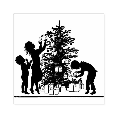 Christmas Rubber Stamp 