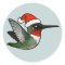 Christmas Ruby-throated Hummingbird