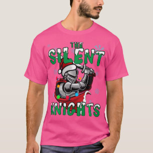Christmas Run 5K Silent Knights Holiday Team Runni T-Shirt
