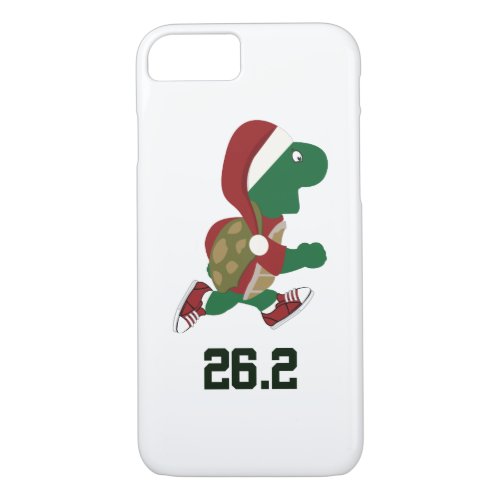 Christmas Running Turtle 262 iPhone 87 Case