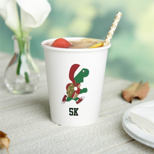 Christmas Running Turtle 5K  Paper Cups