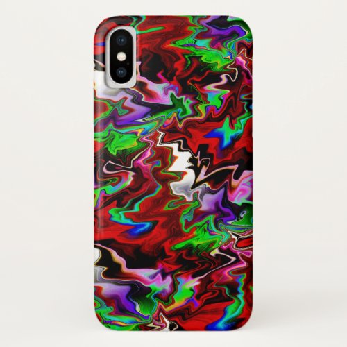 Christmas Rush iPhone X Case