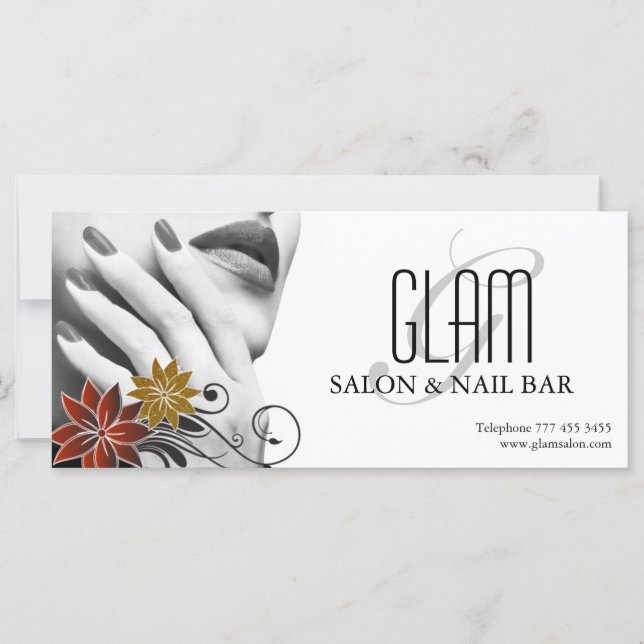 Christmas Salon and Spa Gift Certificate (Front)