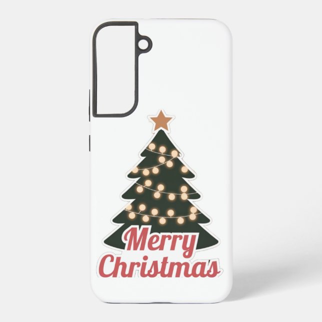Christmas Samsung Galaxy S22 Plus Case: Festive  Case (Back)