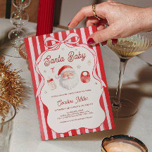 Christmas Santa Baby Baby Shower