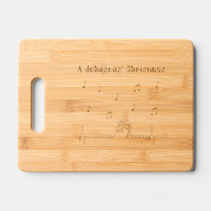 Christmas Santa Baby Engraved Cutting Board