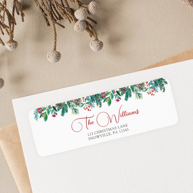 Christmas Santa Baby Gender-Neutral Personalized Label (Creator Uploaded)