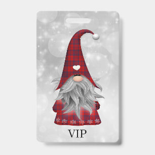 Christmas Santa Badge
