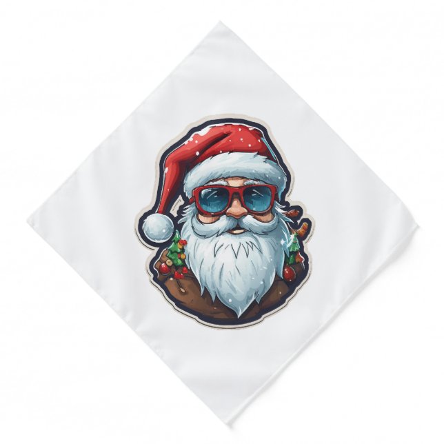 Christmas Santa Bandana (Front)