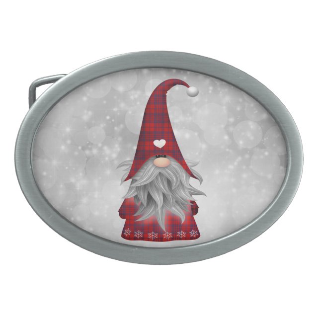 Christmas Santa     Belt Buckle (Front)