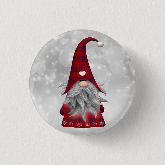 Christmas Santa     Button (Front)