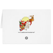 Christmas Santa Cards (Back Horizontal)