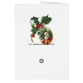 Christmas Santa Cards (Back)