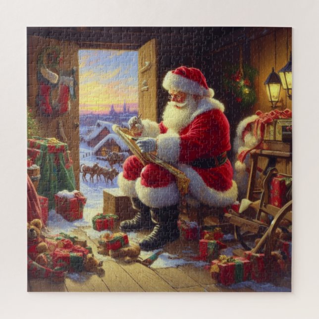 Christmas Santa Claus 2 Jigsaw Puzzle (Vertical)