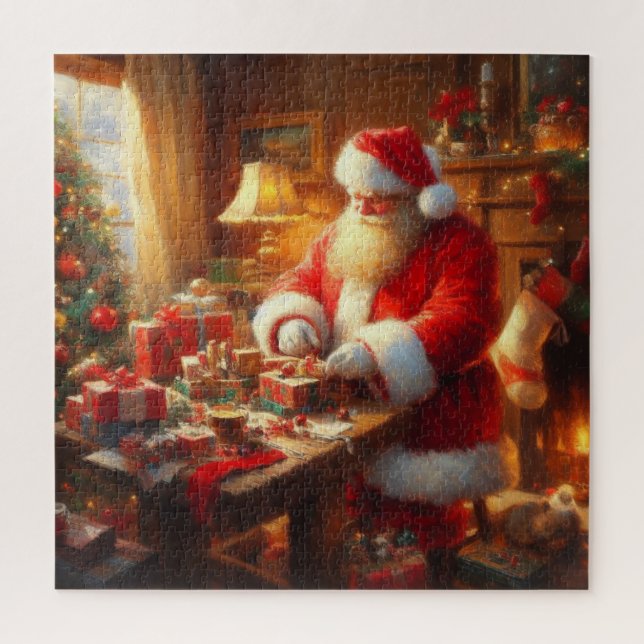 Christmas Santa Claus 4 Jigsaw Puzzle (Vertical)