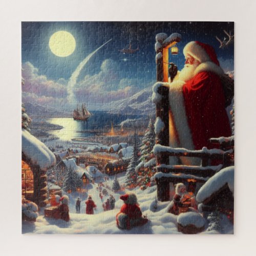 Christmas Santa Claus 5 Jigsaw Puzzle