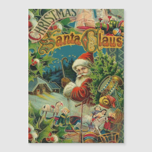 Christmas Santa Claus Antique Art
