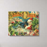Christmas Santa Claus Antique Art