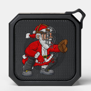 Christmas Santa Claus Baseball Catcher Boys Girls  Bluetooth Speaker