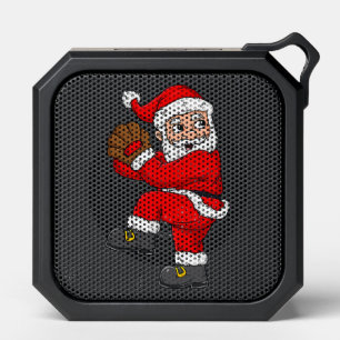 Christmas Santa Claus Baseball Pitcher Boys Kids T Bluetooth Speaker