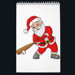 Christmas Santa Claus Baseball Pitcher Boys Kids T Calendar<br><div class="desc">Score a home run of holiday cheer with our 'Christmas Santa Claus Baseball Pitcher' design. Perfect for boys,  kids,  and teens celebrating Xmas on the baseball diamond.</div>