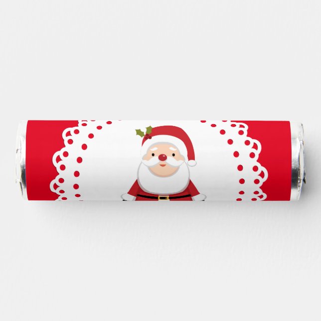 Christmas Santa Claus  Breath Savers® Mints (Front)