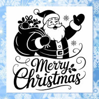 Christmas Santa Claus Card