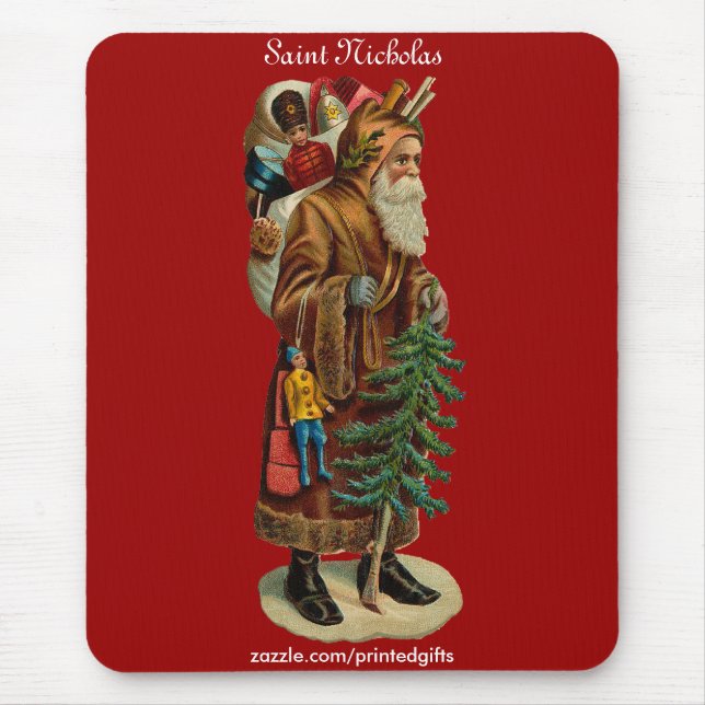 CHRISTMAS SANTA CLAUS Collection Mouse Pad (Front)
