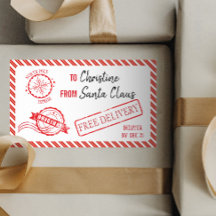 Christmas Santa Claus Gift North Pole Delivery