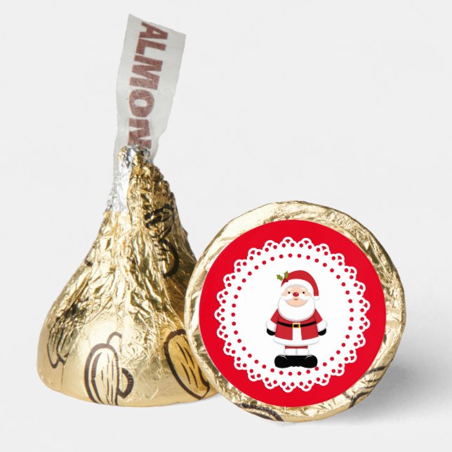 Christmas Santa Claus       Hershey®'s Kisses® (Front)