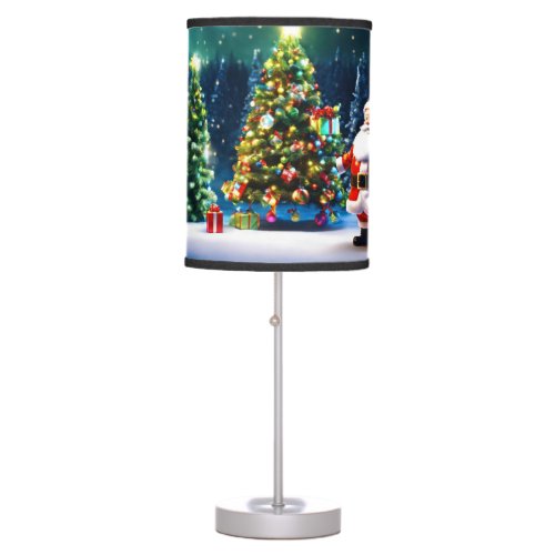 CHRISTMAS SANTA CLAUS LAMP FOR CHRISTMAS EVE