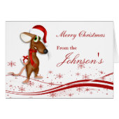 Christmas Santa Claus Mouse (Front Horizontal)
