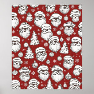 Christmas Santa Claus Poster