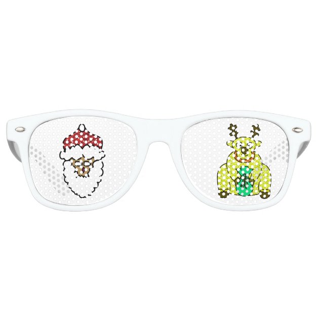 reindeer eye glasses
