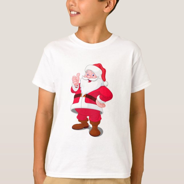 Christmas Santa Claus T-Shirt (Front)