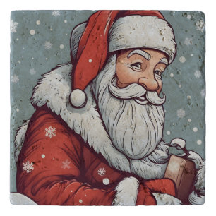 Christmas Santa Claus Trivet