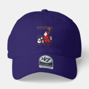 Christmas Santa Claus Volleyball Snowman Reindeer 47 Brand Hat