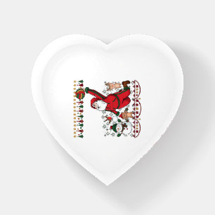 Christmas Santa Claus Volleyball Snowman Reindeer Paperweight