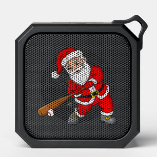 Christmas Santa Claus With Baseball Bat Boys Kids  Bluetooth Speaker