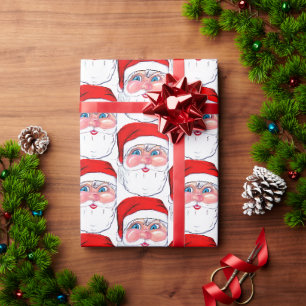 CHRISTMAS SANTA CLAUS WRAPPING PAPER