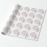 Christmas Santa Clause Toy Company North Pole Wrapping Paper | Zazzle