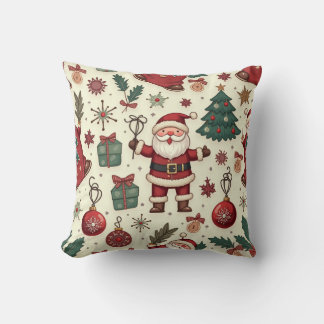 Christmas Santa Cushion