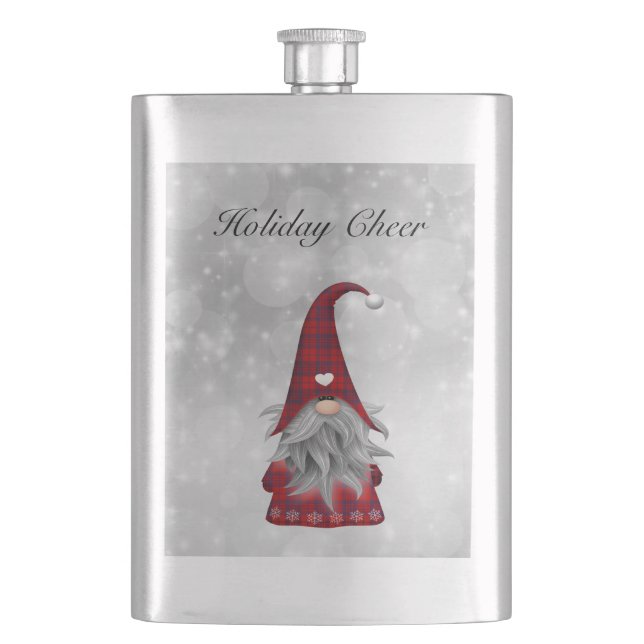 Christmas Santa Flask (Front)