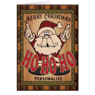 Christmas Santa Fun Cards