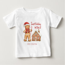 Christmas Santa Gingerbread Man T-Shirt